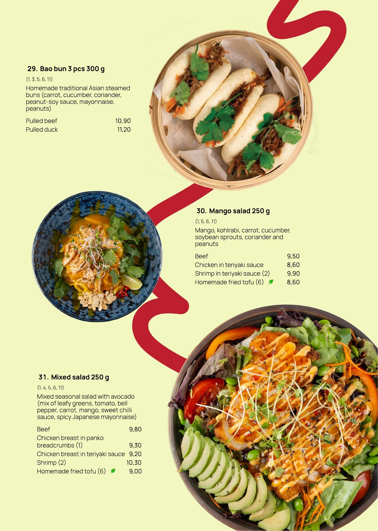 Menu – Main courses (4)